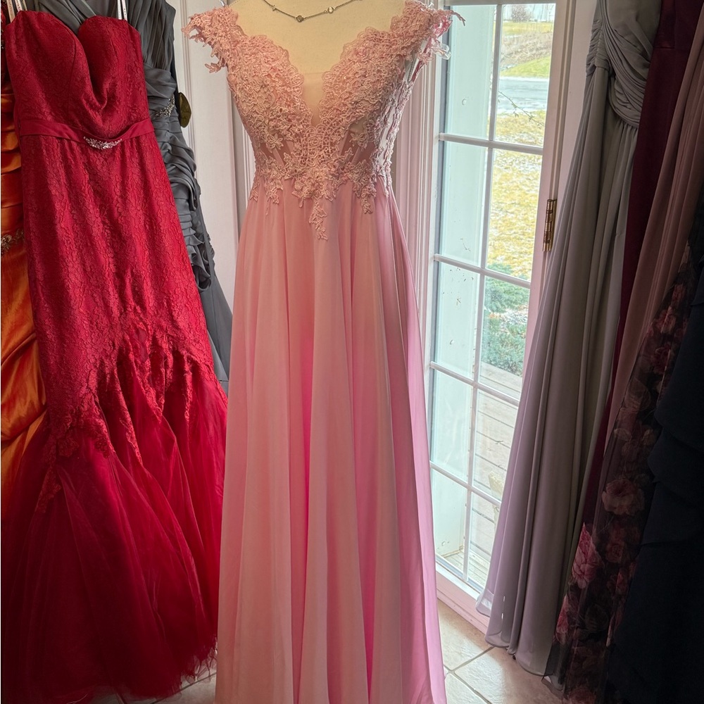 Dress designer - JJs House Pink Prom Dress